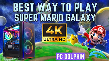 The Best Way to Play Super Mario Galaxy on PC [4K 60FPS HD textures] Dolphin Tutorial
