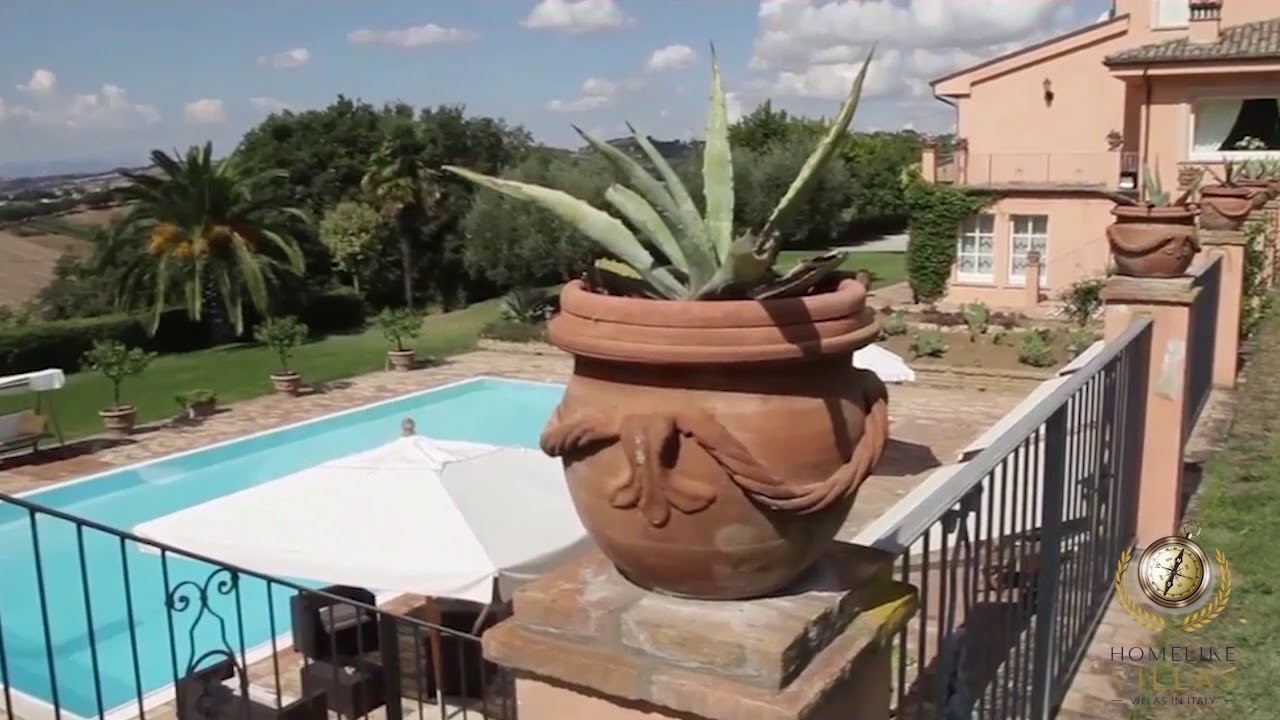 Villa delle Marche Outdoors Luxury villa for rent in Italy YouTube