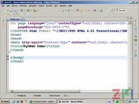 ZFI Webinar, Dynamic Web Project mit Eclipse und Tomcat