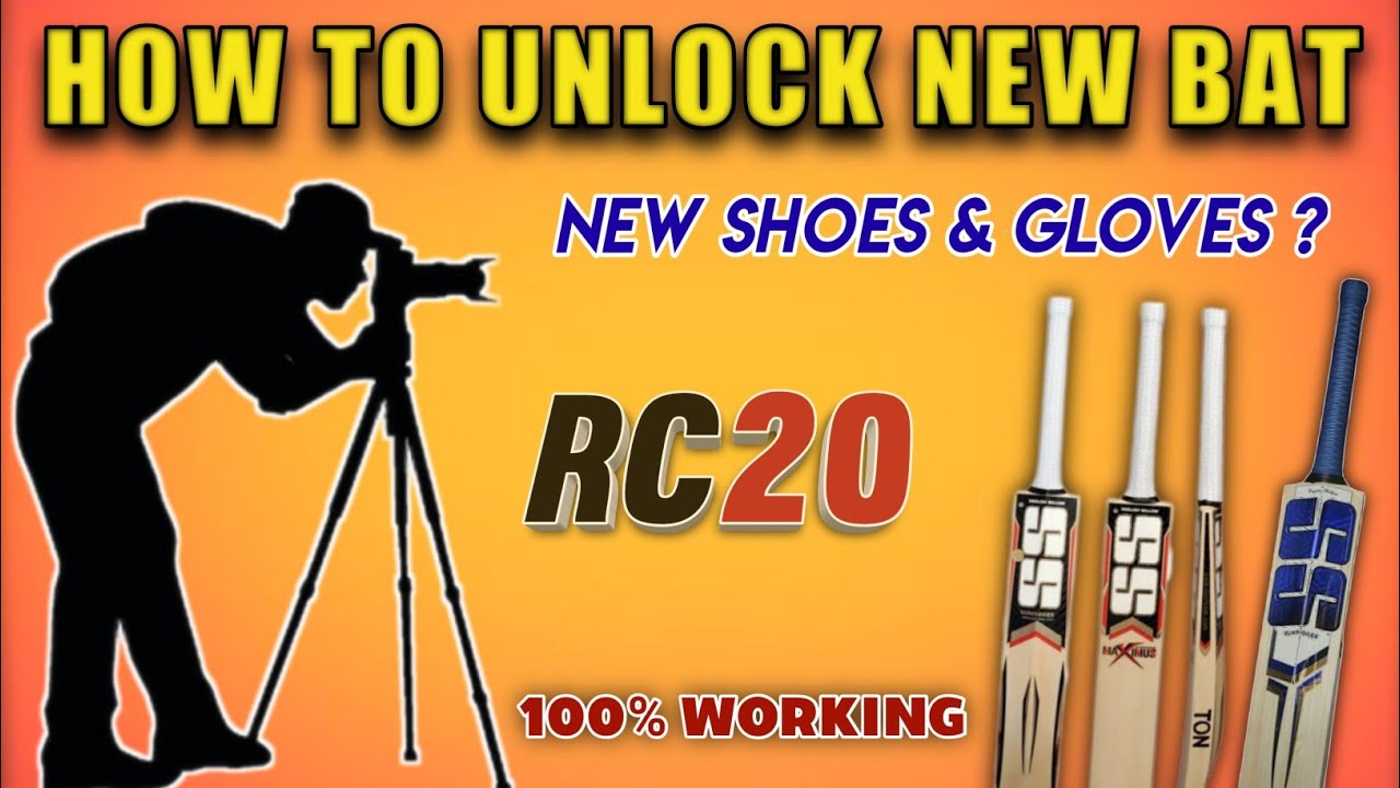 How To Get New Bat in Real Cricket 20 Mai New Bat Kaise Le ? Rc20 New ...