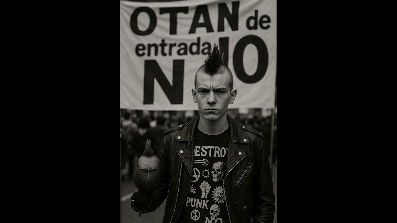 OTAN NO, Bases Fuera: Juanito Manoverde Contra la Guerra… ¡Desde los 80! 😂🌱
