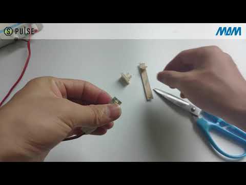 Коннектор SLIM для соединения отрезков светодиодной ленты IP20 8 и 10 мм стык в стык