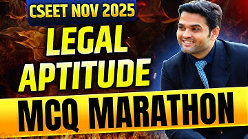 FREE CSEET Legal Aptitude MAHA MCQ MARATHON | ICSI MCQ Book & E Bulletin Solving
