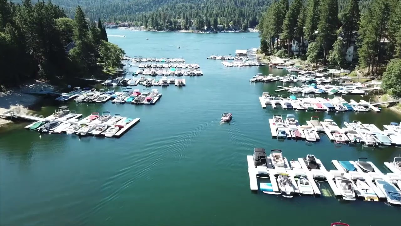 Lake Arrowhead dock.
