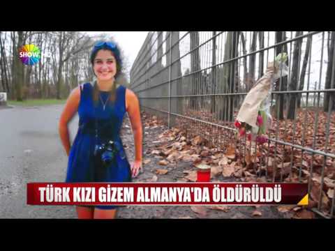 Türk kızı Gizem Almanya'da öldürüldü!