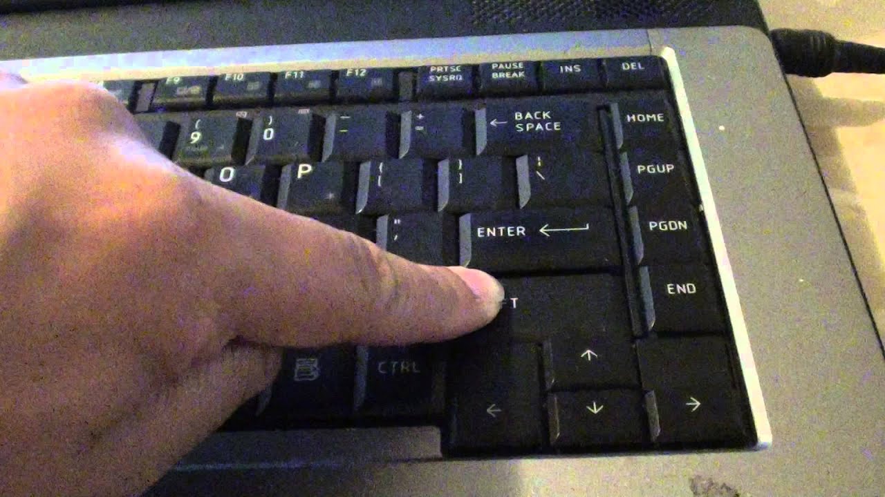 left ctrl key not working