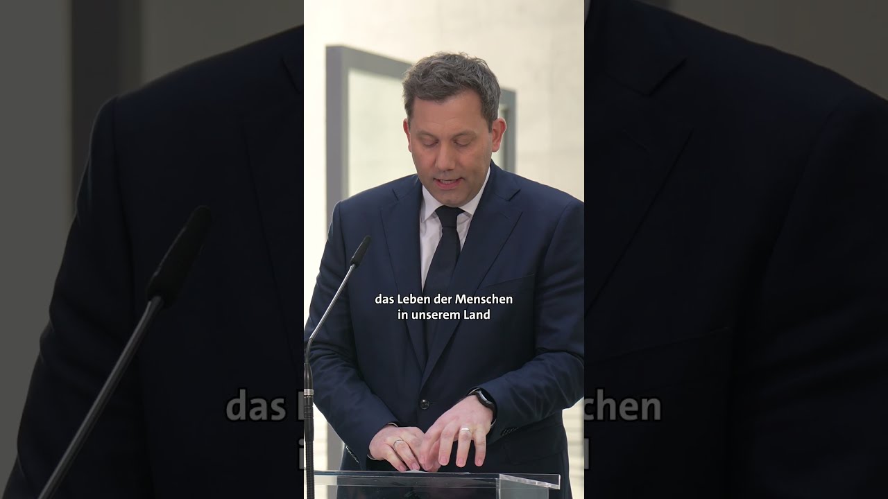 Lars Klingbeil Wir Verhandeln F R Ein Starkes Deutschland