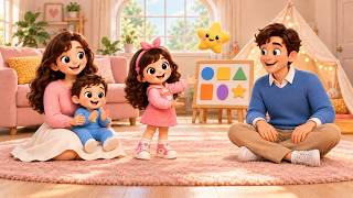 Shapes Song 🔷 Learn Shapes For Kids | Nursery Rhymes for Toddlers | Lumi's World