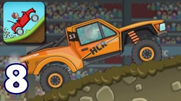 Hill Climb Racing - Gameplay Walkthrough Part 8 - Trophy Truck (iOS, Android)
