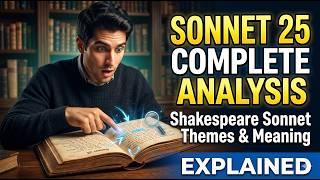 Sonnet 25 Complete Analysis | Shakespeare Sonnet Themes & Meaning Explained