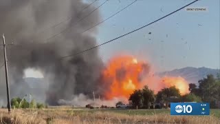 Search warrant served in Los Angeles in connection to the Esparto explosion investigation