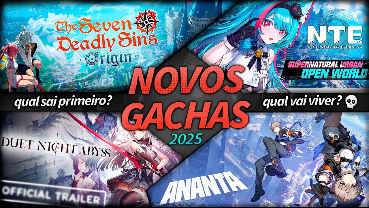 6 NOVOS GACHAS INSANOS PRA 2025... MAS SÓ UM VAI SOBREVIVER! - YouTube