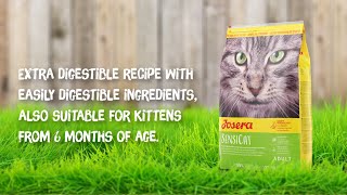 Josera Sensicat - Extra compatible recipe, easily digestible, also for kittens from 6 months of age