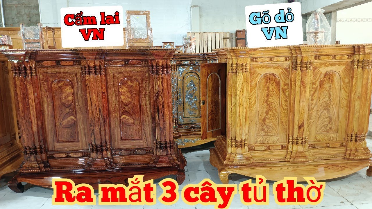 Giới thiệu 3 cây tủ thờ gò Công .cao cấp