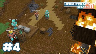 Good Times With A Scarsonist?! Fire Inspection From Pearlescentmoon! — Hermitcraft 11: Ep 4