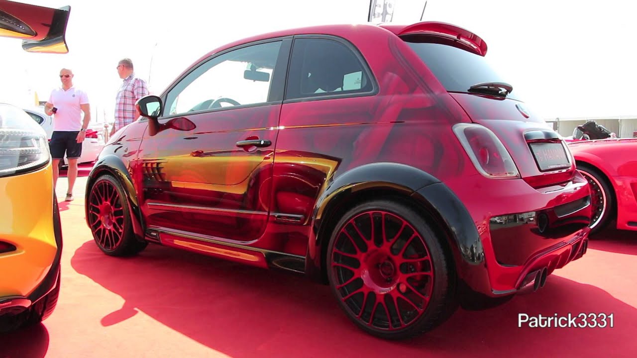 Hamann Abarth Fiat 500 "Xray" paint job YouTube