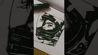 "A Handsome Guy"😉👀💗......#trendingshorts #astheticvibes #sketch #art #viralart #artwork #creative