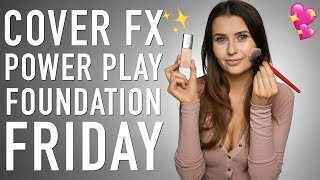 Cover FX Power Play First Impressions #FoundationFriday (Cruelty Free & Vegan!) - Logical Harmony screenshot 1