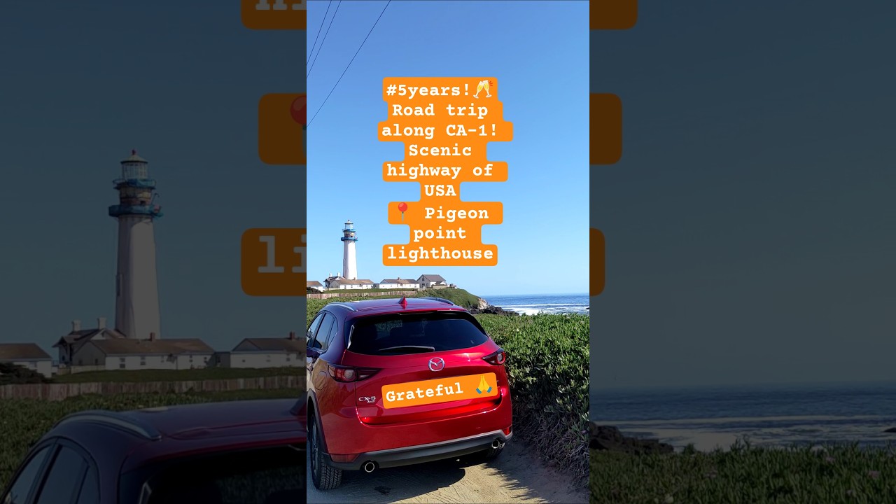 Road trip along CA-1 | Most scenic highway in USA | Pacific Coast #travel #vlog #california