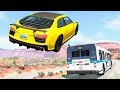 High Speed Traffic Crashes #36 - BeamNG Drive | CrashBoomPunk