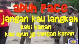 Wow !! Funny Brimob train pol pp Papua line march