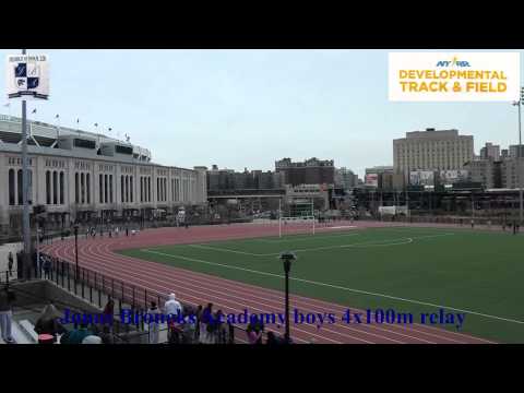 Jonas Bronck Academy MS228 Track and Field 4x100m relay Boys "A"