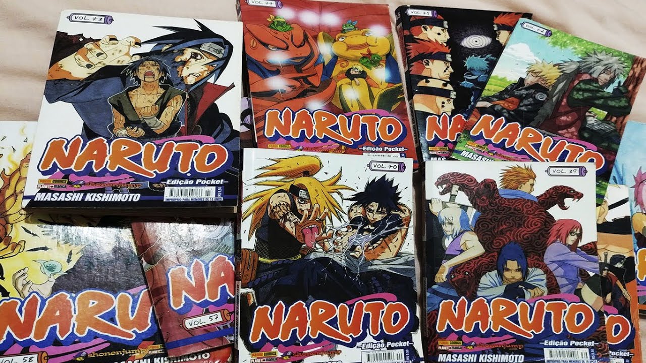 Mangás: Naruto - Edição Pocket [COLEÇÃO COMPLETA]