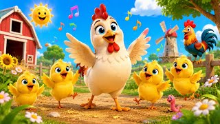 Chick Song for Kids | Colorful Baby Chicks Sing & Dance | Fun Nursery Rhyme