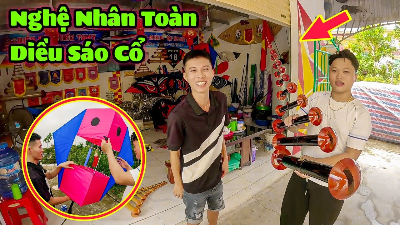 Ghé Thăm Nhà Nghệ Nhân Trẻ Hiếu Tony Khám Phá Diều Sáo Đột Biến Treo Kín Nhà Cực Độc Lạ