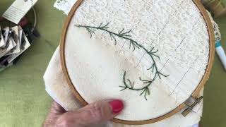 Snippets of my stitching life #embroidery #foolproofflowerembroidery #dailystitching