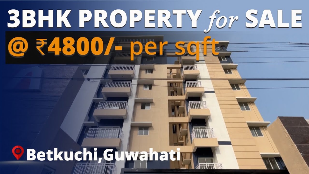 3BHK flats for sale in Betkuchi,Lokhra road. (property tour)