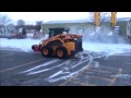 Buffalo Turbine Hydraulic Blower Clearing Snow