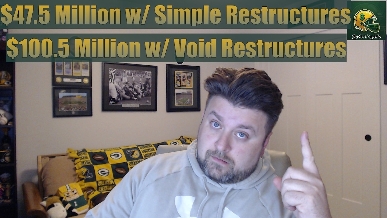 Episode 3 - Packers Can Create Over $100 Million More Cap Space with Restructures - Will They?!?