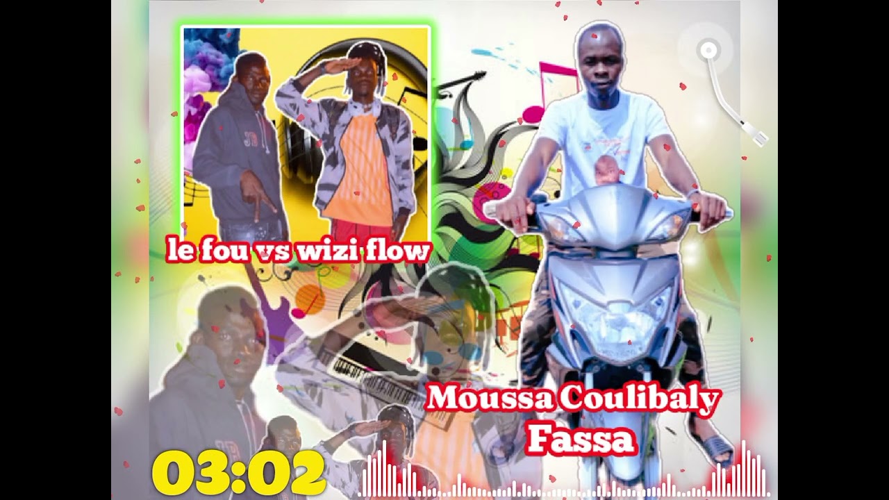 Wizi flow vs Le Fou -_- Moussa Coulibaly fassa(( audio officiel 2025))