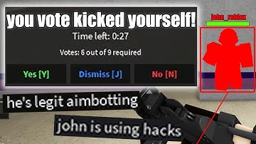 i made players BAN themselves in phantom forces.. | ROBLOX