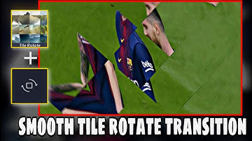 smooth tile rotate transition in alight motion ,  like After effects.....😱