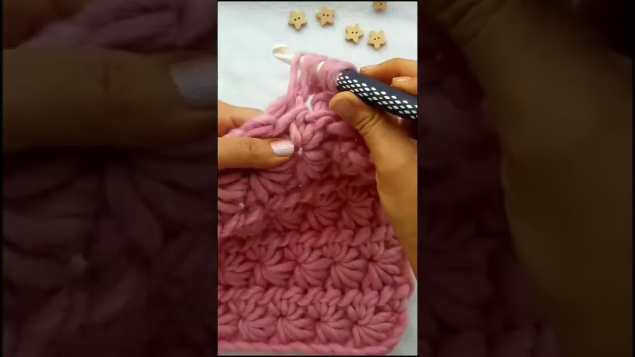 crochet the star stitch 