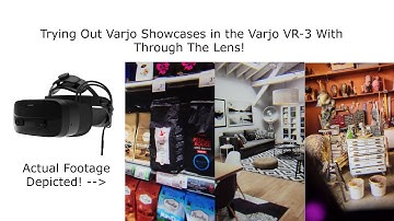 Trying Out Varjo Showcases in the Varjo VR-3 Plus Through The Lens!