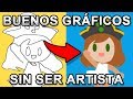 Hacer gráficos decentes para tu videojuego sin ser artista