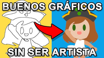 Hacer gráficos decentes para tu videojuego sin ser artista