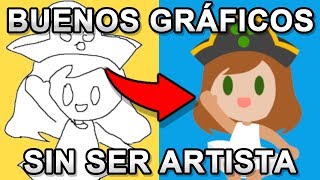 Hacer gráficos decentes para tu videojuego sin ser artista screenshot 4