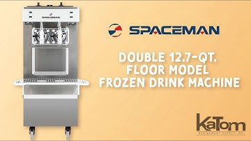 Spaceman Double 12.7-qt. Floor Model Frozen Drink Machine (6795-C)