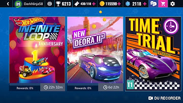 Hot Wheels Infinite Loop - Anniversary Challenge & Deora II Challenge