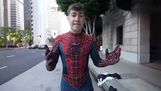 I Actually Climbed A Building Like Spiderman!(precis) #shorts #marvel #airrack