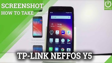 How to Take Screenshot in TP-LINK Neffos Y5 - Save Screen Method
