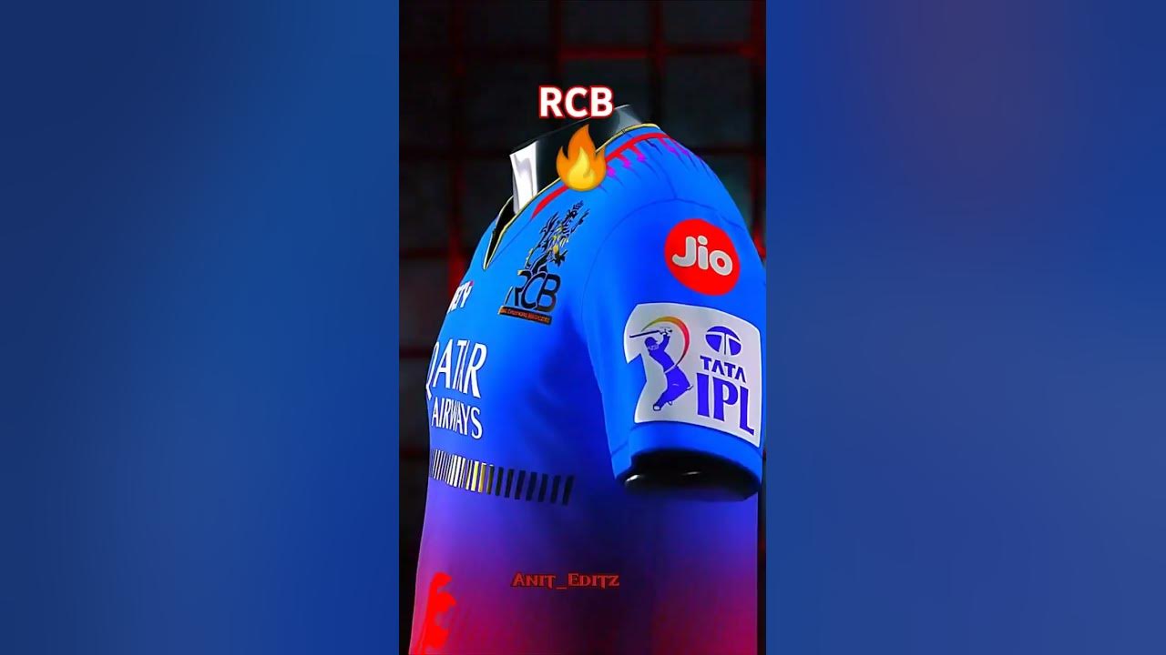 RCB NEW JERSEY cricket ipl YouTube