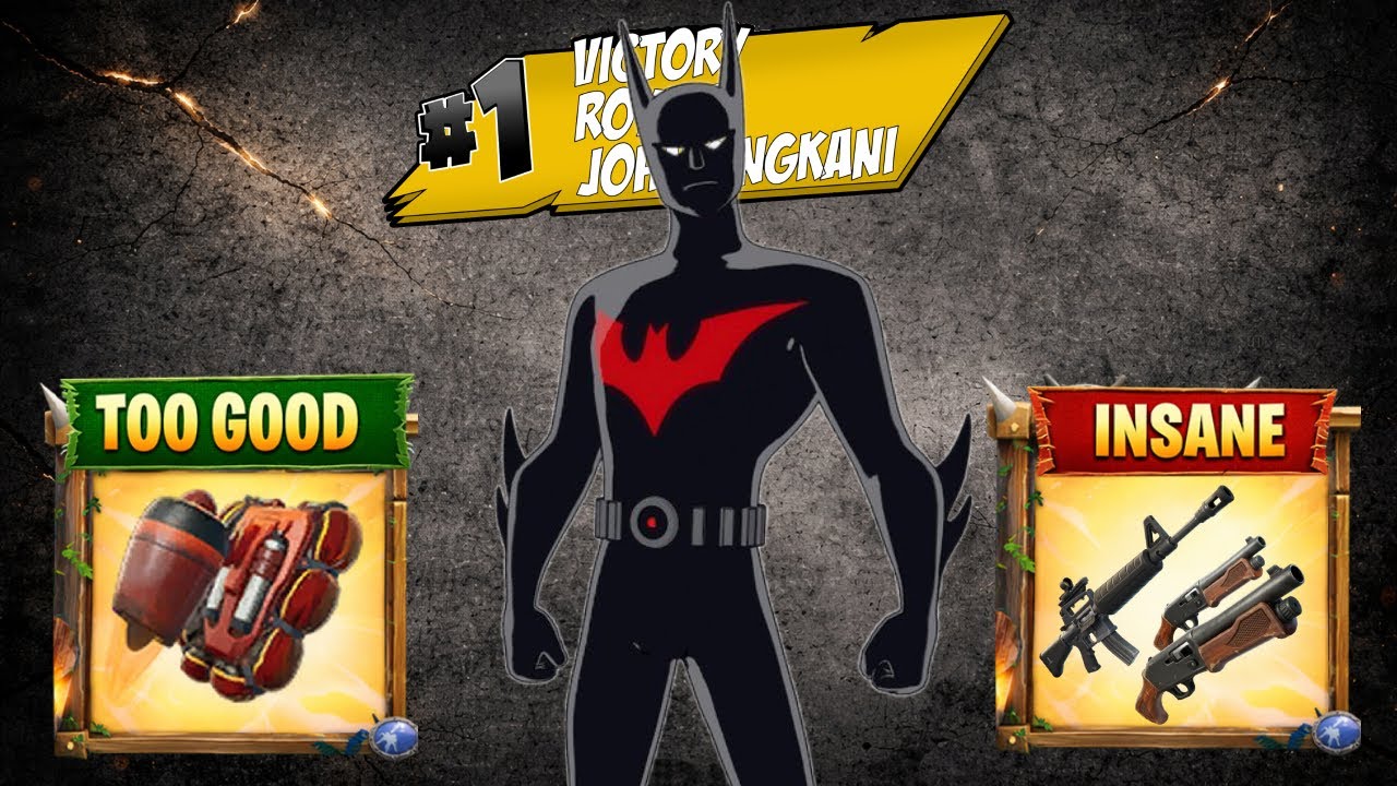 Batman Beyond Gets The Victory Royale | Zero Build Solo