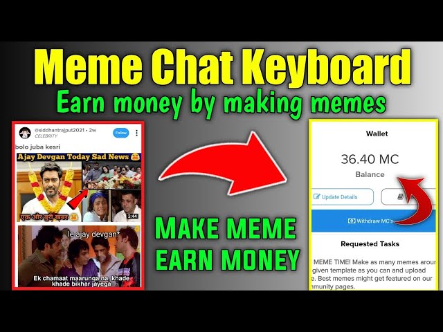 MemeChat - Make Memes Earn Money