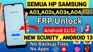 Byp Frp Samsung New Security Android 13 Tool Free 1X Click,Frp Samsung A04S Android 12