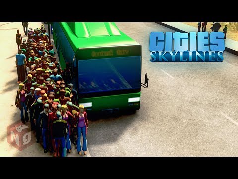 Cities: Skylines - Грамотные автобусные маршруты! #11